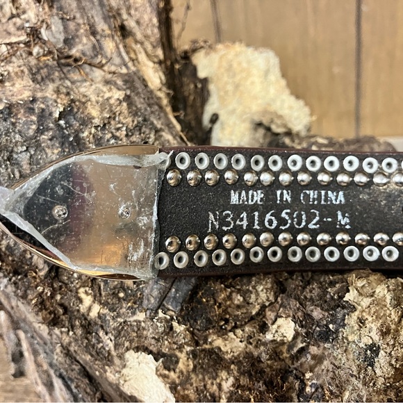 “Final Offer” NWOT Nocona Brown Leather Belt - Picture 5 of 5